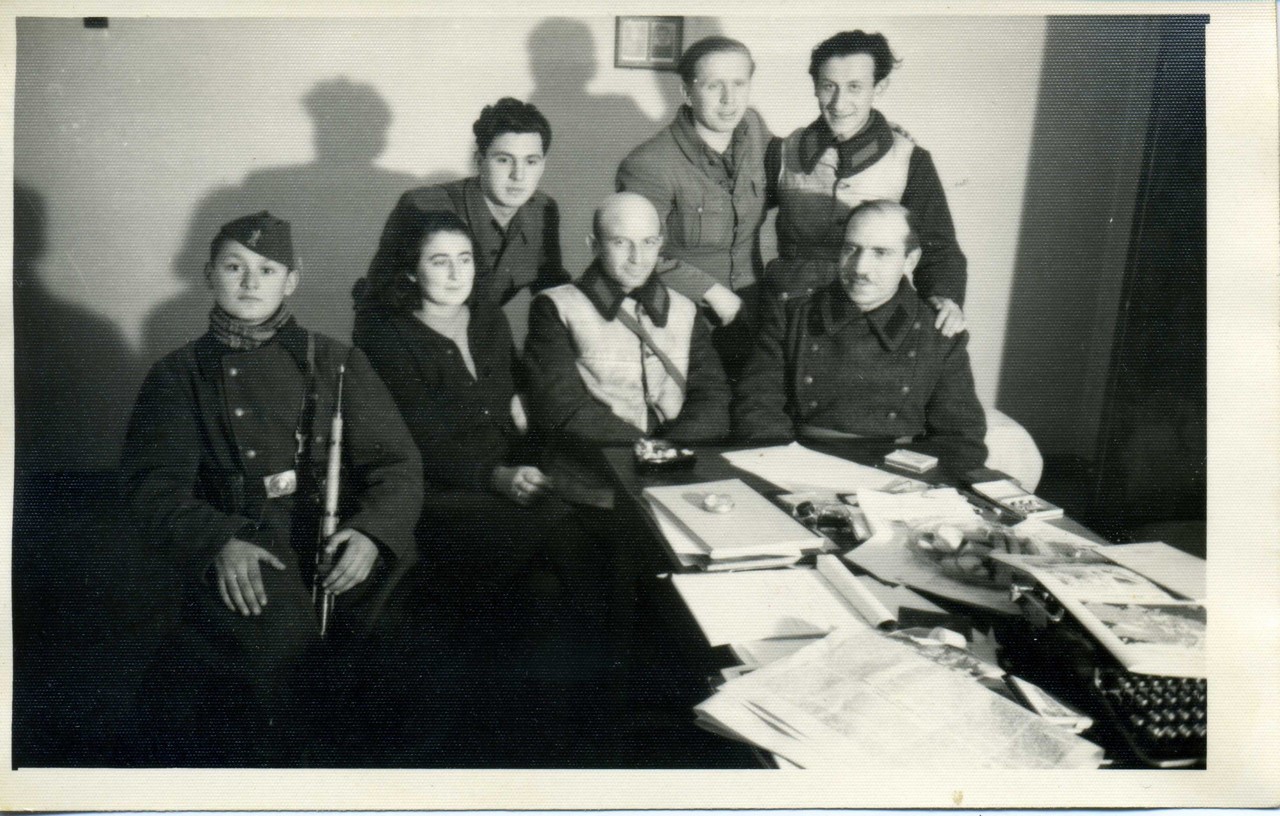 Редакција дјечијег часописа ''Пионири'', Београд 12.01.1945. (Архив САНУ)